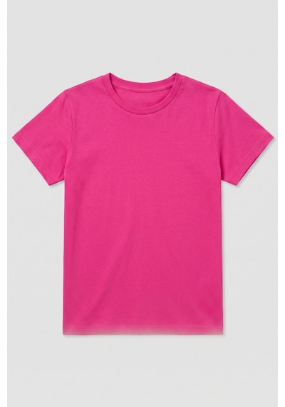Kiagu Kısa Kol T-shirt Basic Terletmeyen Esnek Kumaş Pamuklu Mevsimlik Kısa Kol Erkek Çocuk Tsort Fuşya Kiagu Kısa Kol T-shirt Basic Terletmeyen Esnek Kumaş Pamuklu Mevsimlik Kısa Kol Erkek Çocuk Tsort Fuşya