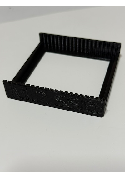 M2 Ssd Stand - 3d Baskı - Siyah