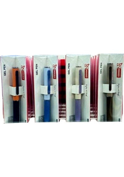 Mikro Roller Kalem Kutulu Mr-1030 Hediyelik Kalem Farklı Renk - 1 Adet Mavi