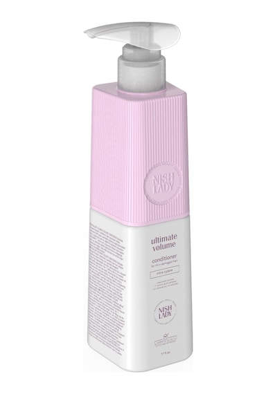 Nish Lady Ultimate Volume Yıpranmış ve Zayıf Saçlar için Onarıcı Saç Kremi 503 ML