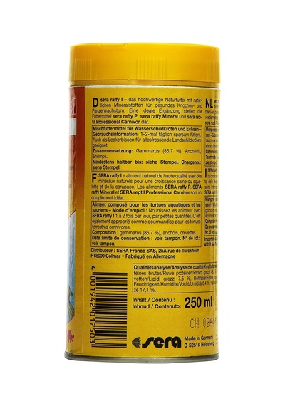 Raffy I Nature 250 Ml Kaplumbağa Yemi