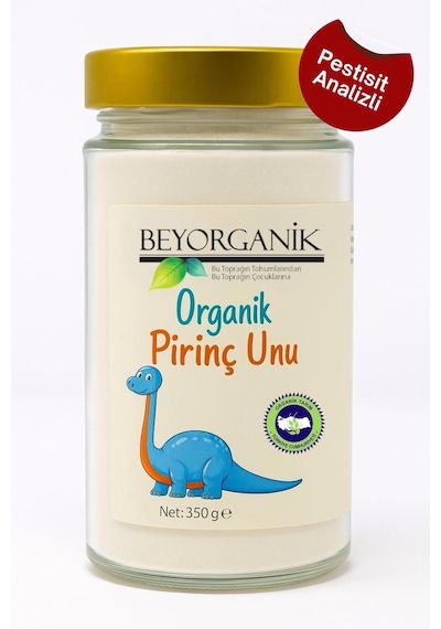 Organik Pirinç Unu 350gr Cam 350 G