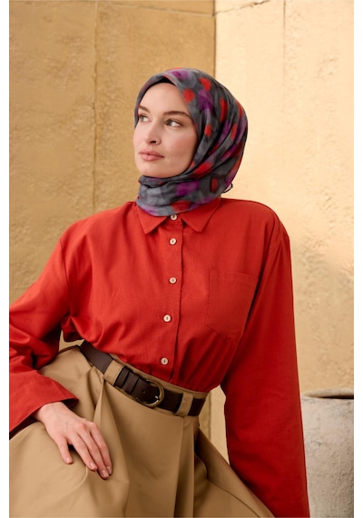 Silk Home Soft Eşarp 73098 Siyah