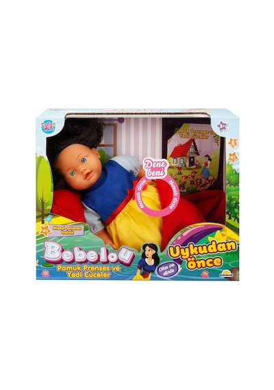 40022 Bebelou Uykudan Önce Bebeği Masal Anlatan Pamuk Prenses Ve Yedi Cüceler 40 Cm - Uxfo-888001 1 Adet