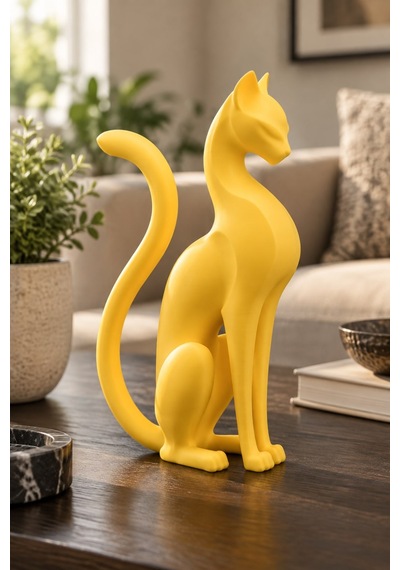 Kedi Anıtı Figürlü Dekoratif Biblo 79480888