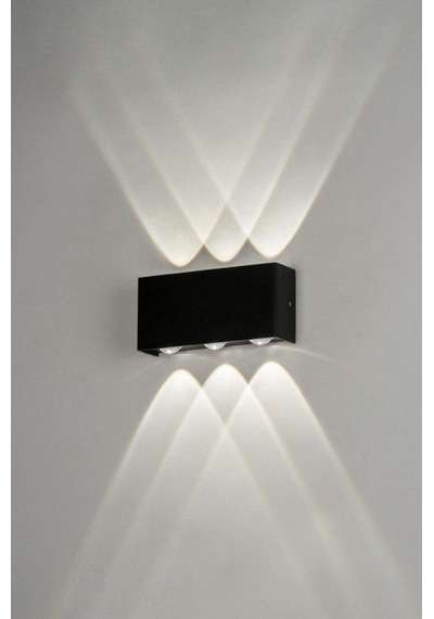 Elektrikle Çalışır, 12 Watt 3000 Kelvin Ledli, İç Ve Dış Mekan Aplik, Yüksek Işık Güçlü Led Aplik Gün Işığı