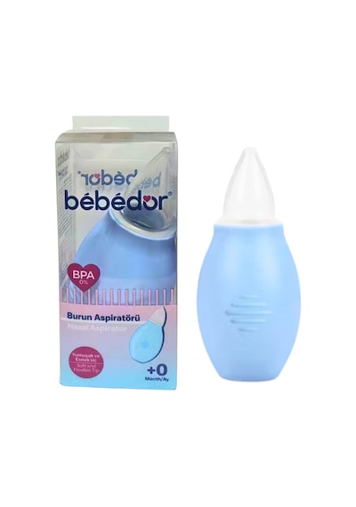 Bebedor 561m Yumuşak Ve Esnek Uç Burun Aspiratörü Mavi 0 Ay+