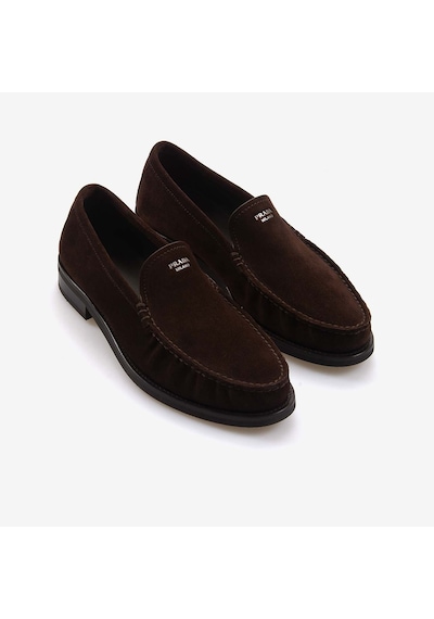 Prada Erkek Loafer 2db229 Kahverengi