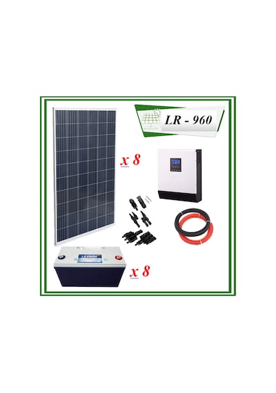 Ev / Bağ Evi Paketi 3 - Solar Güneş Enerji Sistemi