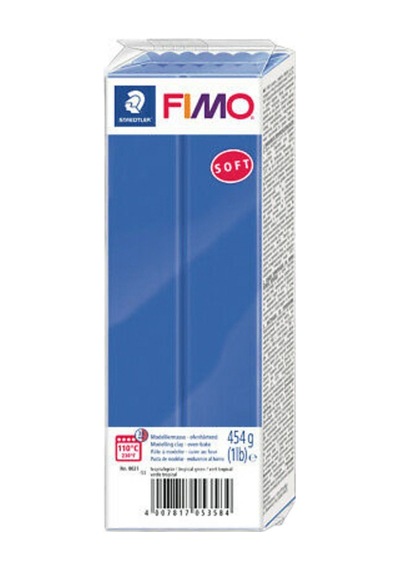 Staedtler Fimo Soft Polimer Kil 454 Gr. 33 Brilliant Blue