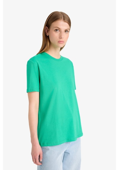 DeFacto Regular Fit Bisiklet Yaka Basic Düz Penye Kısa Kollu Tişört W9584AZ25SPGN690 DeFacto Regular Fit Bisiklet Yaka Basic Düz Penye Kısa Kollu Tişört W9584AZ25SPGN690