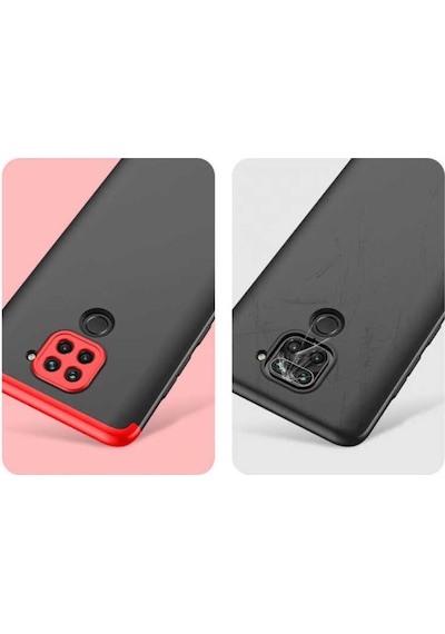Xiaomi Redmi Note 9 Kılıf Zore Ays Full Koruma Kılıf