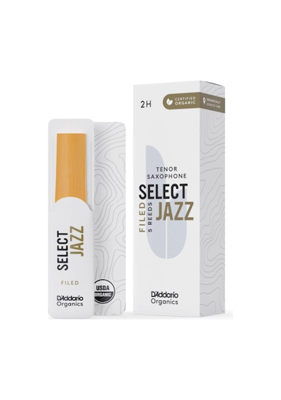 D'addario Orsf05tsx2h Organic Select Jazz Filed Tenor Saksafon Kamışı No: 2 Hard Profesyonel/caz - 5'li Paket Dosyalı Filed Kesim, Parlak Ve Güçlü Ton Karakteri D'addario Orsf05tsx2h Organic Select Jazz Filed Tenor Saksafon Kamışı No: 2 Hard Profesyonel/caz - 5'li Paket Dosyalı Filed Kesim, Parlak Ve Güçlü Ton Karakteri