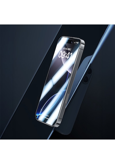 Apple Uyumlu   iPhone 17 Benks Joytouch Mat Oyun Ekran Koruyucu Kolay Uygulama Aparatı Şeffaf