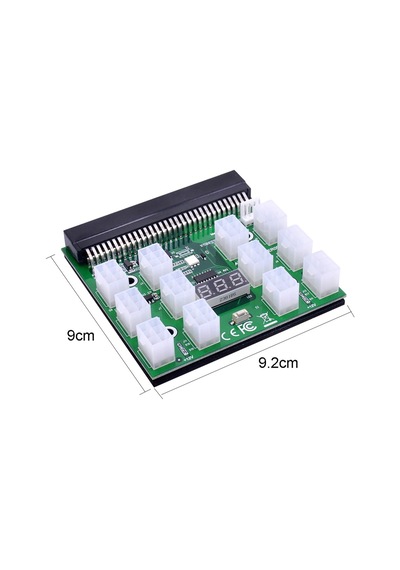 12PIN ATX 6 PIN Breakout Board Adaptörü Güç Kaynağı