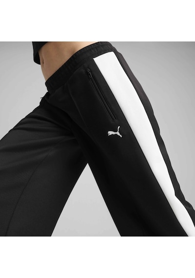 Puma T7 Low Rise Relaxed Track Siyah Kadın Eşofman Altı Siyah