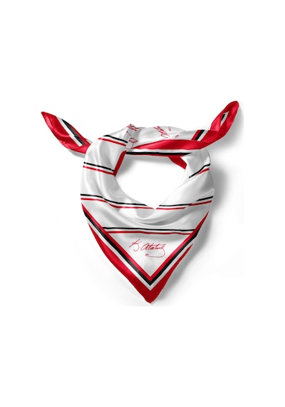 K.atatürk İmza Desen Bandana/fular Çok Renkli