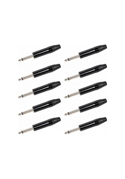 Losen Lc3134bk Mono Jack Siyah Konnektör 10 Lu Paket