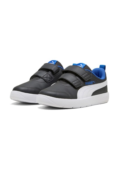 Puma Courtflex V3 Inf Çocuk Yürüyüş Ayakkabısı Siyah - Beyaz