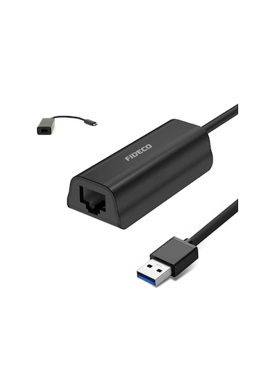 Fideco USB 3.0 Gigabit Ethernet Kartı 1000Mbps Çevirici Adaptör