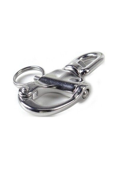 Fırdöndülü Mandar Kilidi. Snap Shackle. 304 Paslanmaz. Marin Tip 12MM