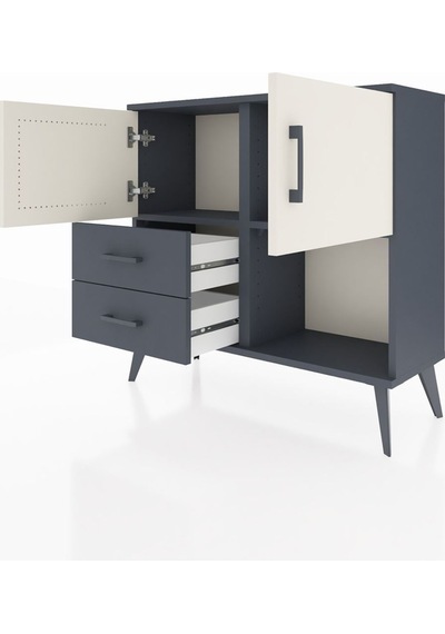 Arges Şifonyer 2 Raflı 2 Çekmeceli 2 Kapaklı 88x30x80 Antrasit-aytaşı/antrasit Aytaşı/antrasit Arges Şifonyer 2 Raflı 2 Çekmeceli 2 Kapaklı 88x30x80 Antrasit-aytaşı/antrasit Aytaşı/antrasit