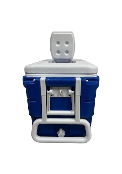 Icepeak Coolcraft Tekerlekli Buzluk 36 Litre Mavi