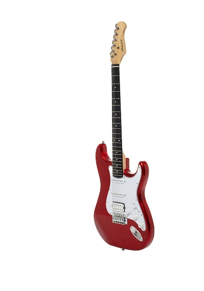 Strauss St-20hhssb-rd Elektro Gitar-metalik Kırmızı Set Anfi-softcase-askı-tel-kablo-pena