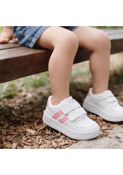 Papucumun Dünyası Günlük Bebek Çocuk Sneaker Cırt Cırt Bantlı Spor Ayakkabı Yürüyüş Ayakkabısı Pembe Papucumun Dünyası Günlük Bebek Çocuk Sneaker Cırt Cırt Bantlı Spor Ayakkabı Yürüyüş Ayakkabısı Pembe