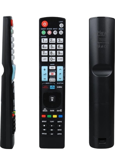Hey LG Uyumlu Küçük Kalıp Premium Tuşlu Lcd Led Tv Kumanda Akb72914050-rc0931-082019001