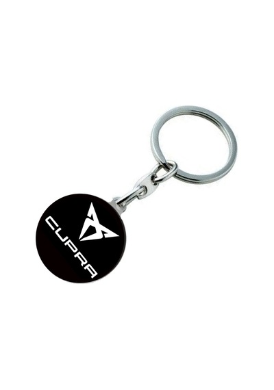 Yeni Dacia Logolu Metal Otomobil Anahtarlığı - Damla Baskılı