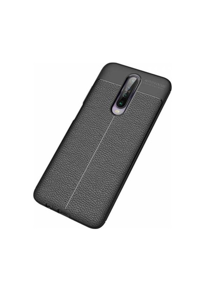 Xiaom Redmi K30 Kılıf Zore Niss Deri Desenli Silikon Kılıf