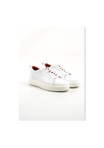 Mubiano Hakiki Deri M3-b Beyaz Erkek Spor Ayakkabı & Sneaker Beyaz