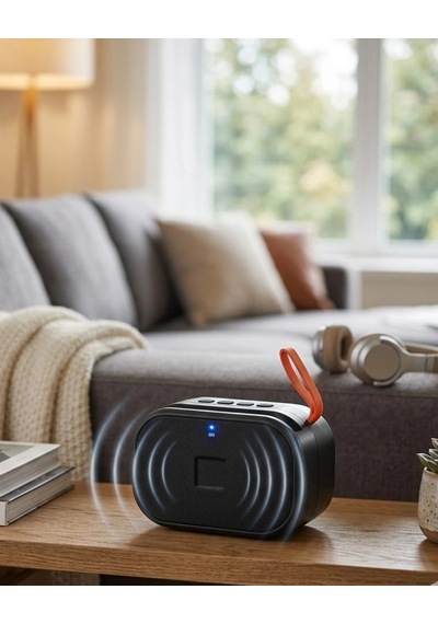 Taşınabilir Kablosuz Bluetooth Hoparlör Usb Tf Kart Destekli Ses Sistemi