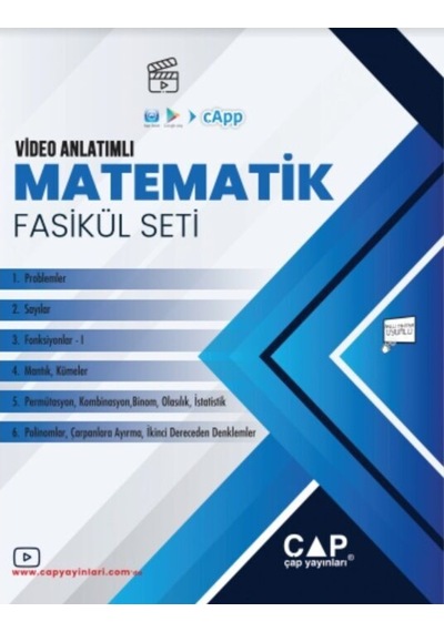 Çap Tyt Matematik Seti Tamamı Video Çözümlü (553701476)