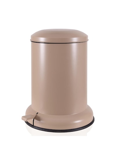 The Mia Metal Pedallı Çöp Kovası Mocha 25 Lt Kahverengi