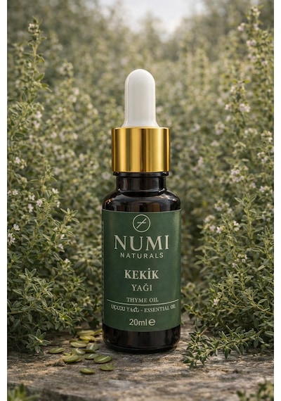 Kekik Yağı 20 Ml %100 Saf Thyme Oil Uçucu Yağ Aromaterapi Ve Cilt Bakımı