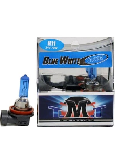 T.M.T 24V H11 Ampul 70W Beyaz Işık 8000K Korea 2 Ad N11.4937