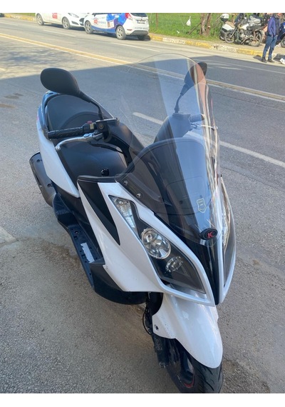 Motocam Kymco Xtown 250 İ Ön Cam 2016-2026 Model 78cm Şeffaf Renkli 4mm Uzun