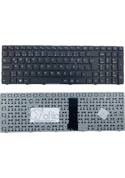 Grundig Gnb 1550 A1 B2, Gnb-1550b1b2 Notebook Klavye Siyah Tr Nbkl0234