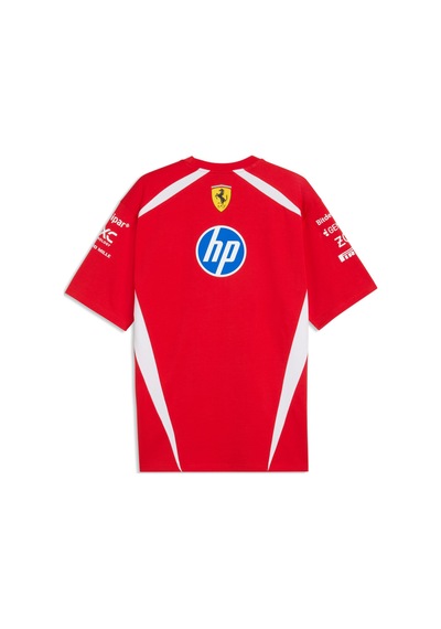 Puma Scuderıa Ferrarı Hp Replıca Drıvers Unısex Tişört 713827 44 Kırmızı