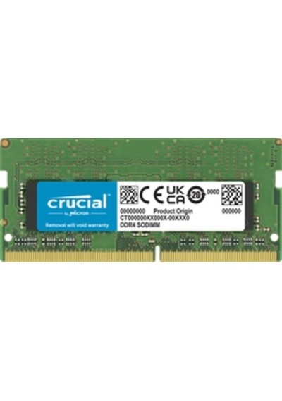 32 Gb Ddr4 3200mhz Crucıal Cl22 1.2v Sodımm Ct32g4sfd832a