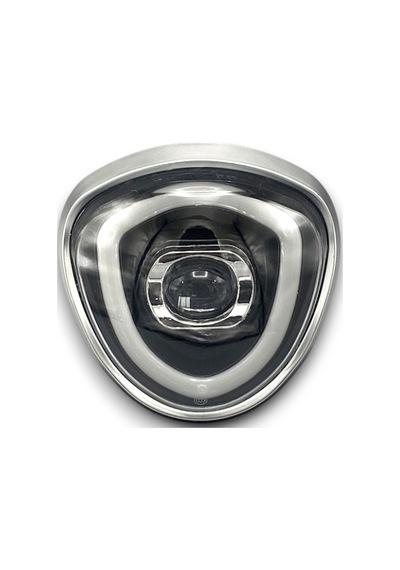 3 Teker Kasalı Ön Far Ledli Oval 0367 Ond0367