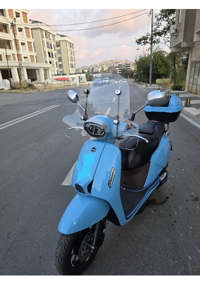 Motocam Rks Lt 50 Pro Ön Cam 2023-2026 Model 45cm Şeffaf Renkli 4mm Elcikli Aparatsız
