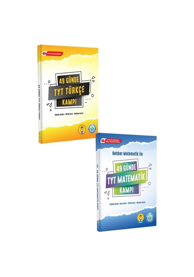 Rehber Matematik Rehber Türkçe 49 Günde Tyt Matematik 49 Günde Tyt Türkçe Kampı 2 Kitap Set