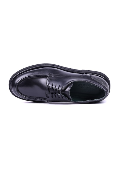 Shoetyle - Hakiki Deri Siyah Renk Günlük Erkek Ayakkabı - 250-760-01 -1555