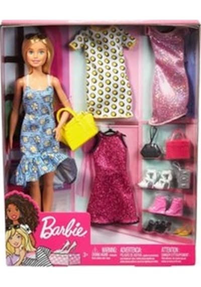 Barbie ve  Kıyafet Kombinleri Oyun Seti GDJ40