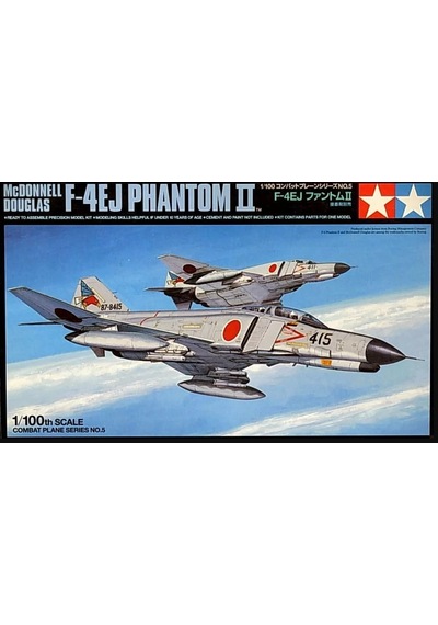 Tamiya 1:100 Mcdonnell Douglas F-4ej Plastic Model Savaş Uçağı