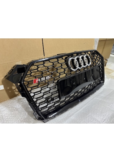 Audi A5 Rs5 Ön Panjur Piano Black 2017-2019 Arası Uyumlu