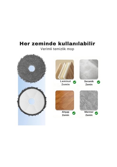Q Revo Master-q Revo Slim Roborock İle Uyumlu 1 Ana Fırça 2 Siyah Yan Fırça 4 Filtre 2 Mop 3